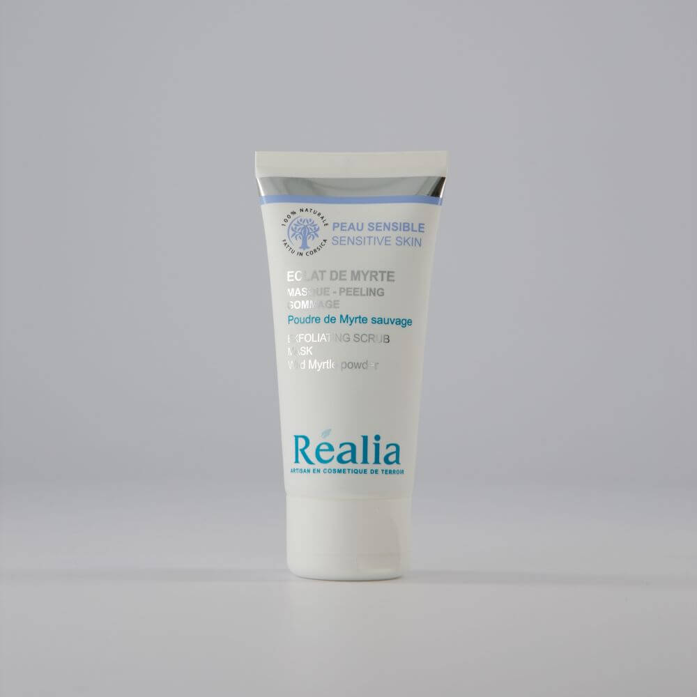 Masque Peeling Gommage visage - Éclat de Myrte