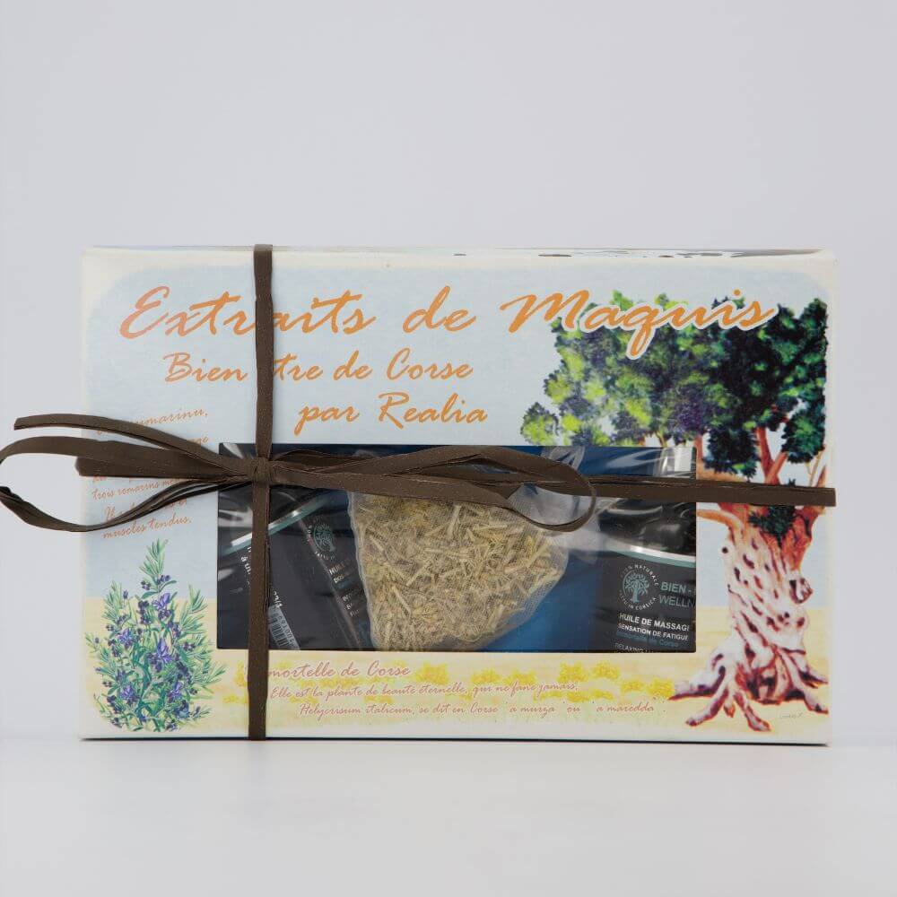 Coffret détente aux parfums du maquis