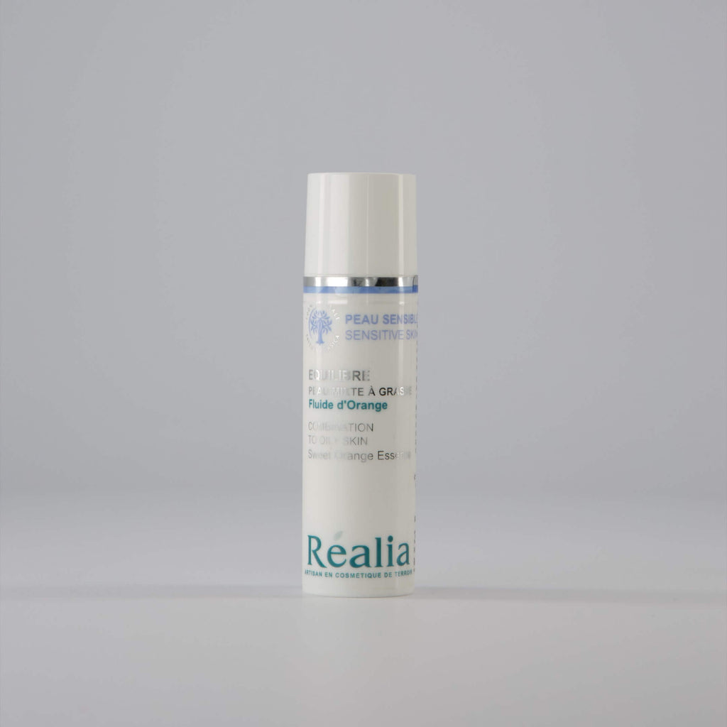 Fluide à l’Orange pour peau mixte à grasse - Equilibre visage