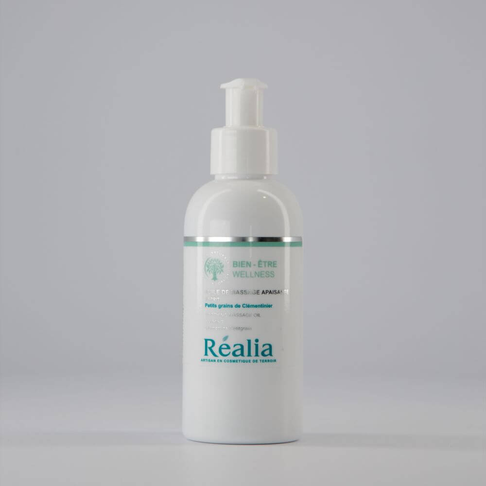 Huile de massage apaisante - Format cabine