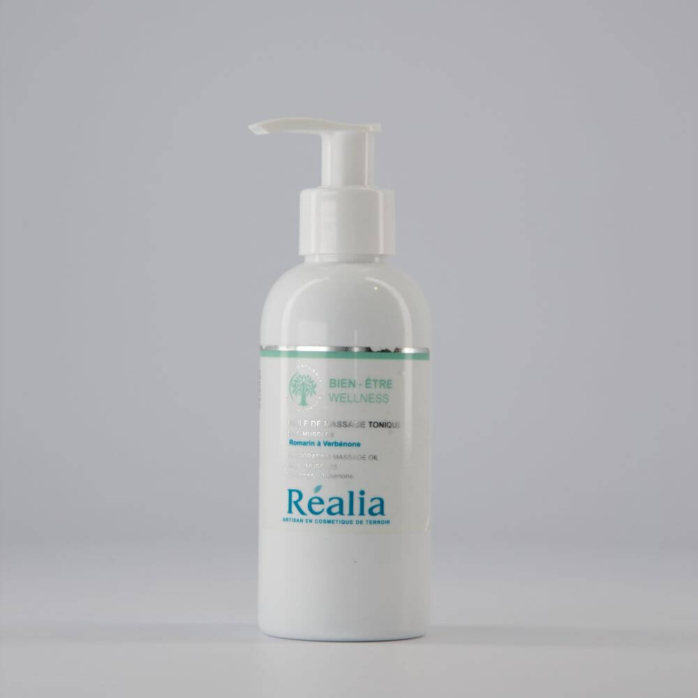 Huile de massage tonique - Format cabine
