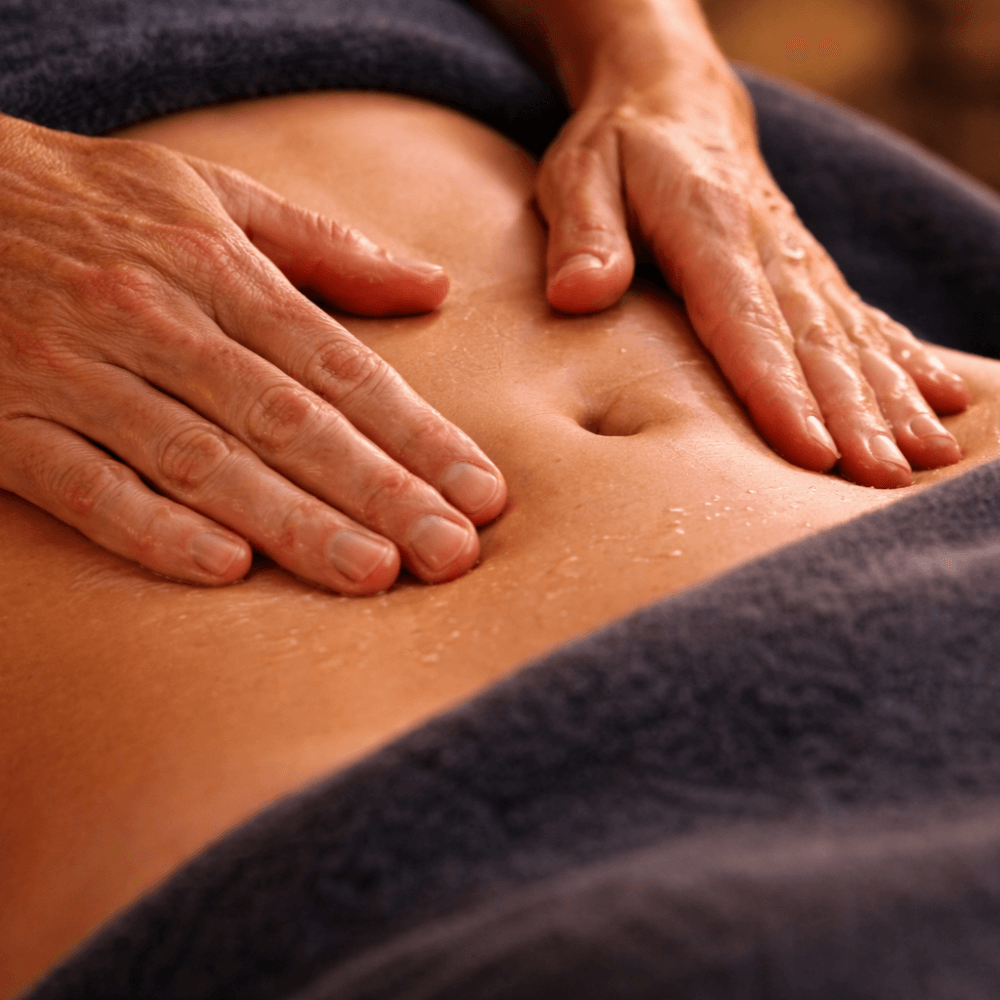 Massage palper rouler ventre plat