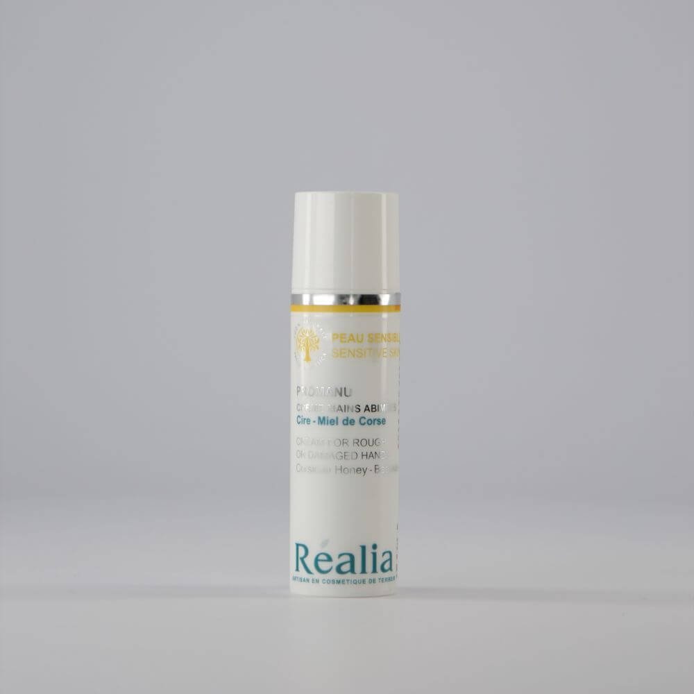 Crème main protectrice et réparatrice au Miel & à la Cire de Corse - Promanu