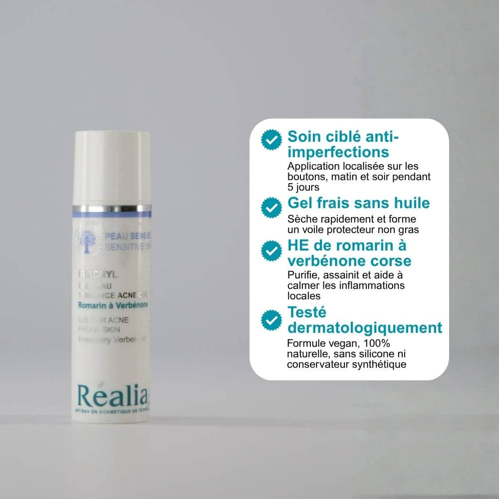 Gel purifiant au Romarin de Corse - Reacnyl