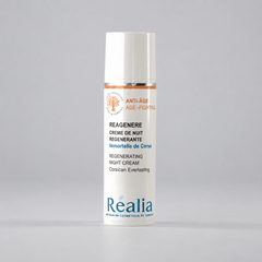 Crème de nuit régénérante à l’Immortelle de Corse - Reagenere