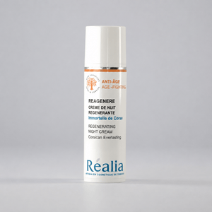 Crème de nuit régénérante à l’Immortelle de Corse - Reagenere
