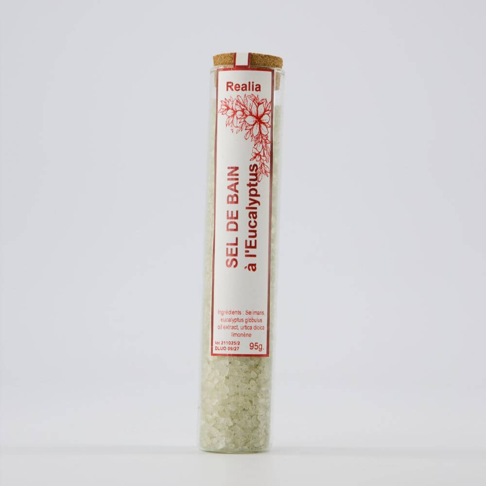 Sel de bain à l’eucalyptus