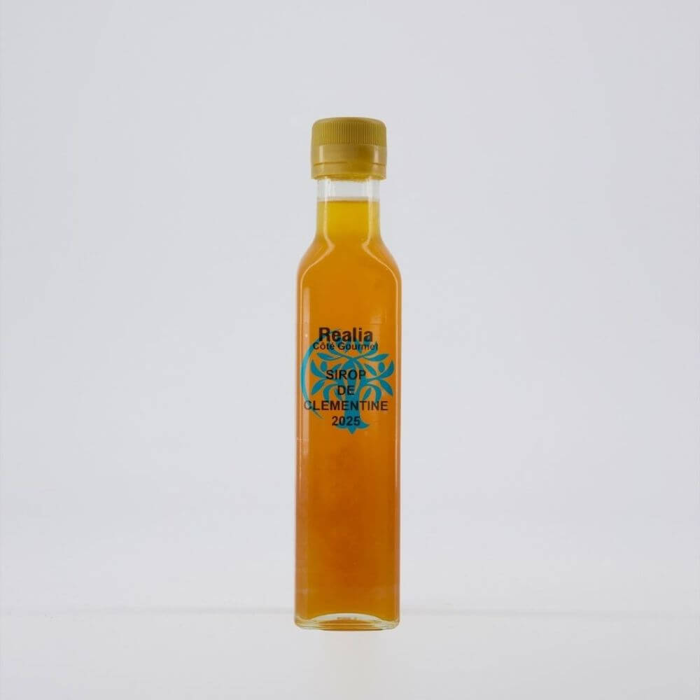 Sirop de clémentine de Corse