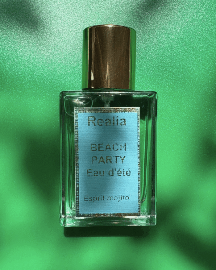 Beach Party – Eau d’été fraîche à la menthe aquatique & vanille | Esprit estival